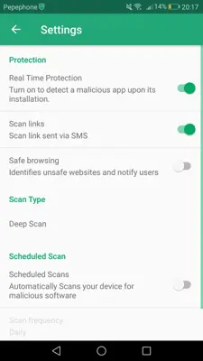 Systweak Anti-Malware android App screenshot 1