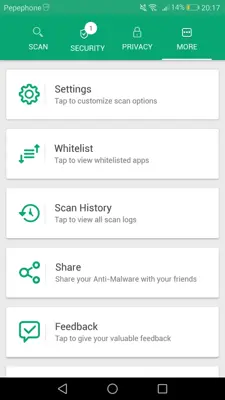 Systweak Anti-Malware android App screenshot 2